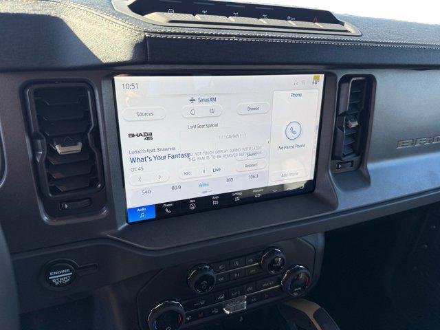 new 2025 Ford Bronco car, priced at $73,695