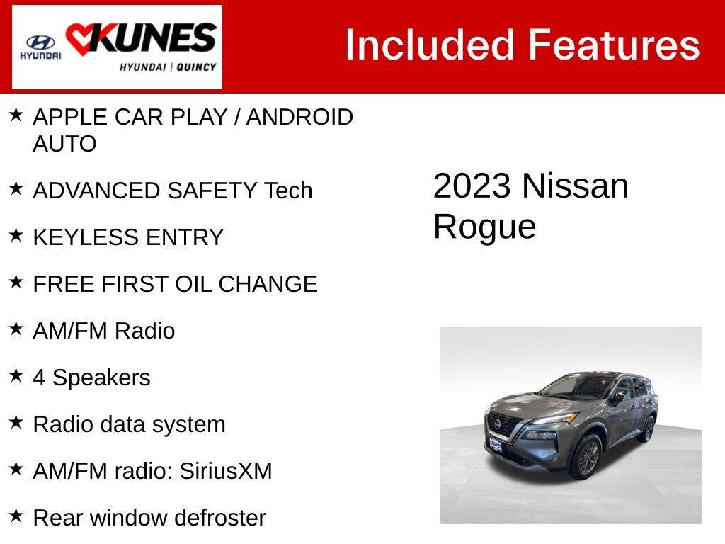 used 2023 Nissan Rogue car, priced at $23,365