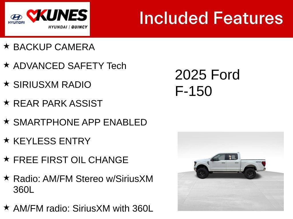 used 2025 Ford F-150 car, priced at $48,177
