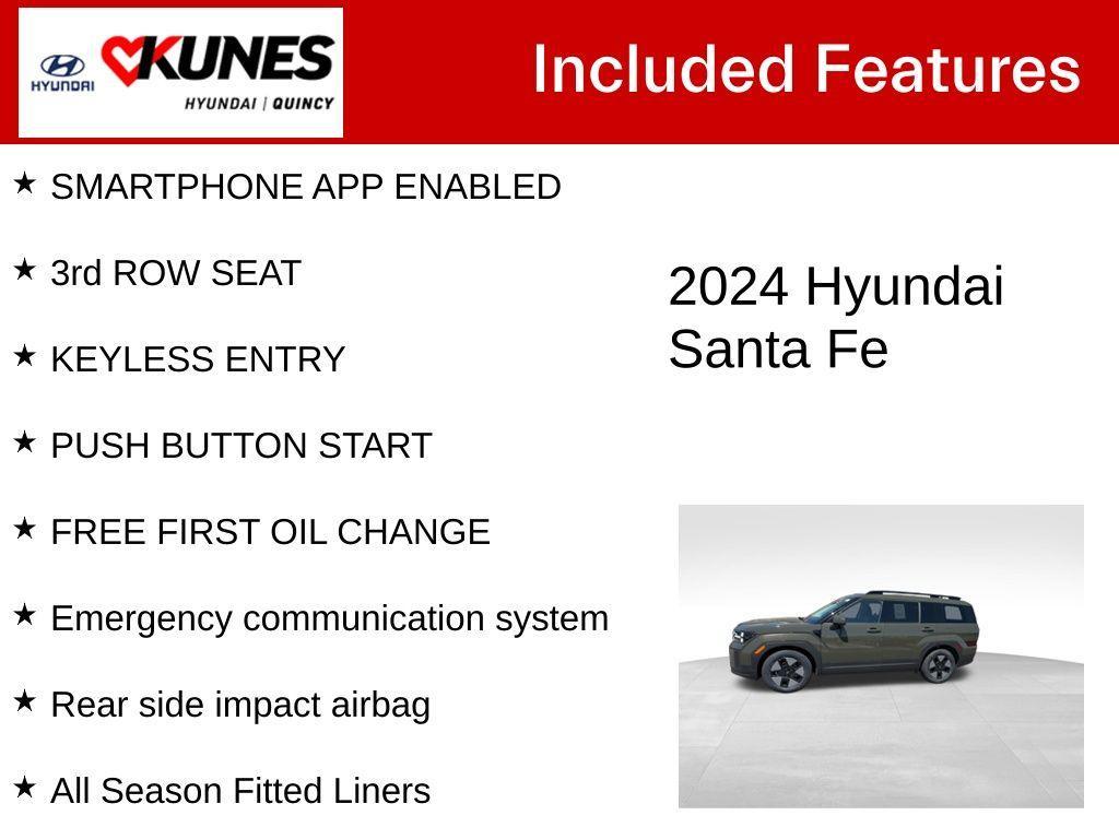 used 2024 Hyundai SANTA FE HEV car, priced at $28,627