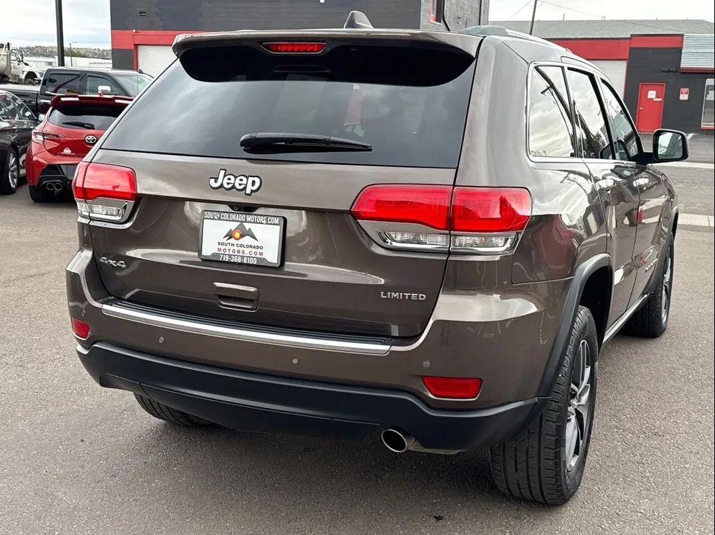 used 2017 Jeep Grand Cherokee car, priced at $13,292