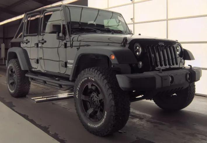 used 2016 Jeep Wrangler Unlimited car, priced at $16,599