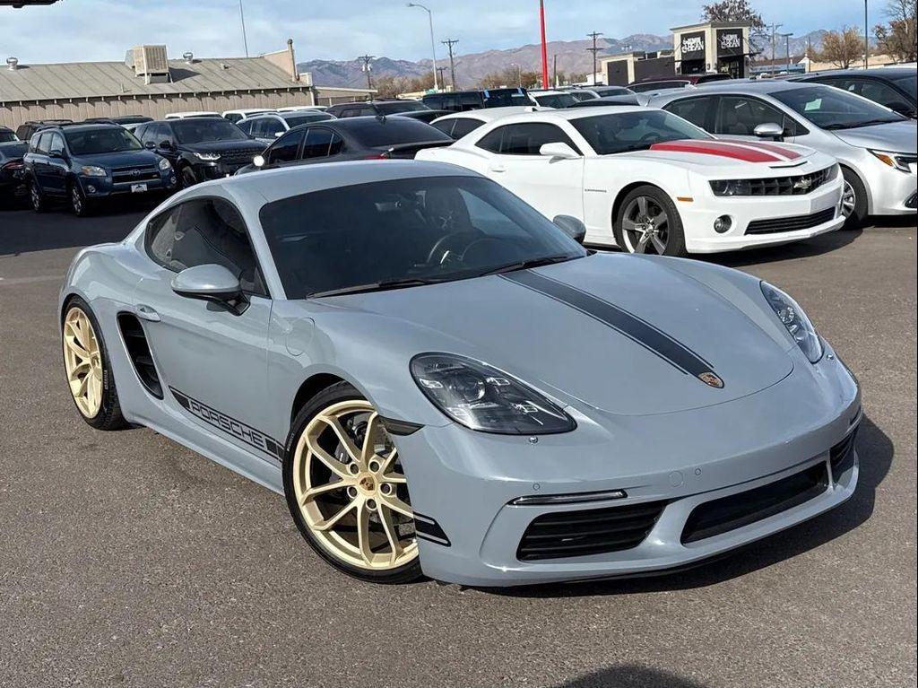 used 2024 Porsche 718 Cayman car, priced at $74,499