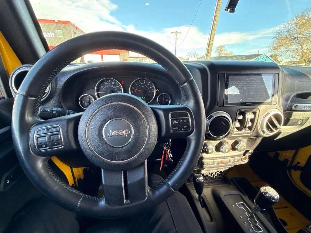 used 2015 Jeep Wrangler Unlimited car, priced at $18,999