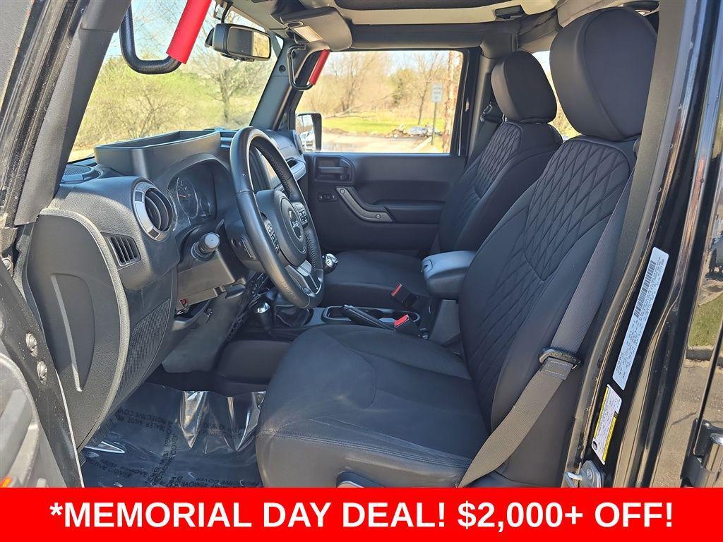 used 2016 Jeep Wrangler Unlimited car, priced at $14,990