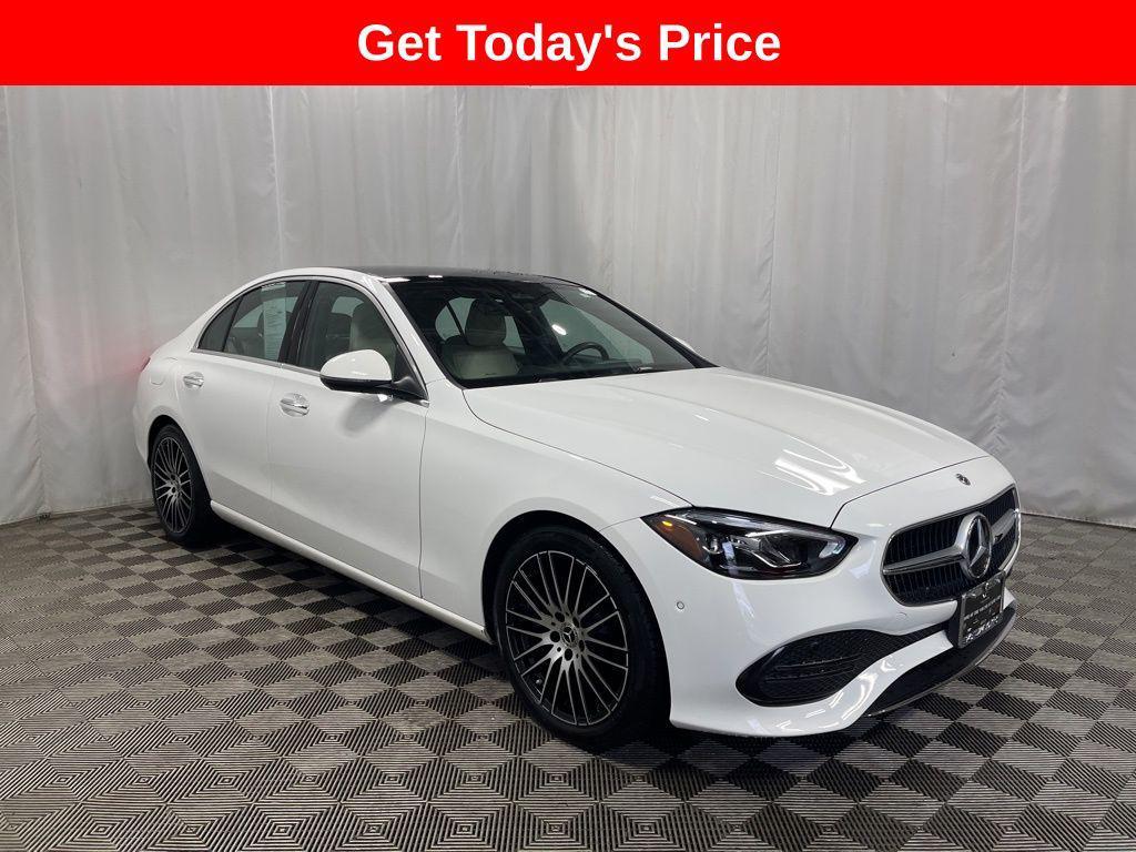 used 2025 Mercedes-Benz C-Class car, priced at $37,595