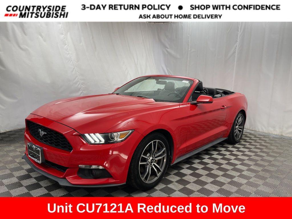 used 2017 Ford Mustang car, priced at $16,395