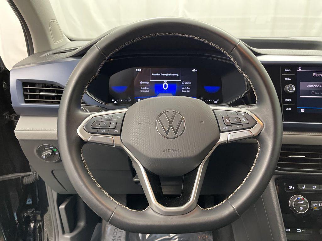 used 2024 Volkswagen Taos car, priced at $19,195