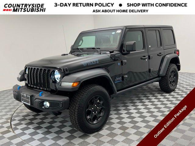 used 2023 Jeep Wrangler 4xe car, priced at $26,595