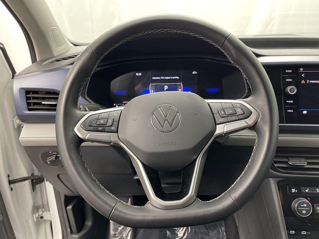 used 2024 Volkswagen Taos car, priced at $18,995