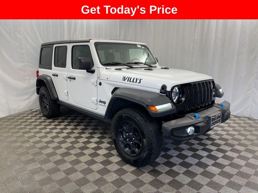 used 2023 Jeep Wrangler 4xe car, priced at $26,585