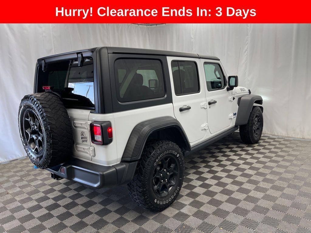used 2023 Jeep Wrangler 4xe car, priced at $26,585