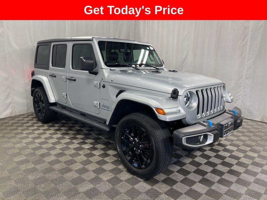 used 2023 Jeep Wrangler 4xe car, priced at $28,385