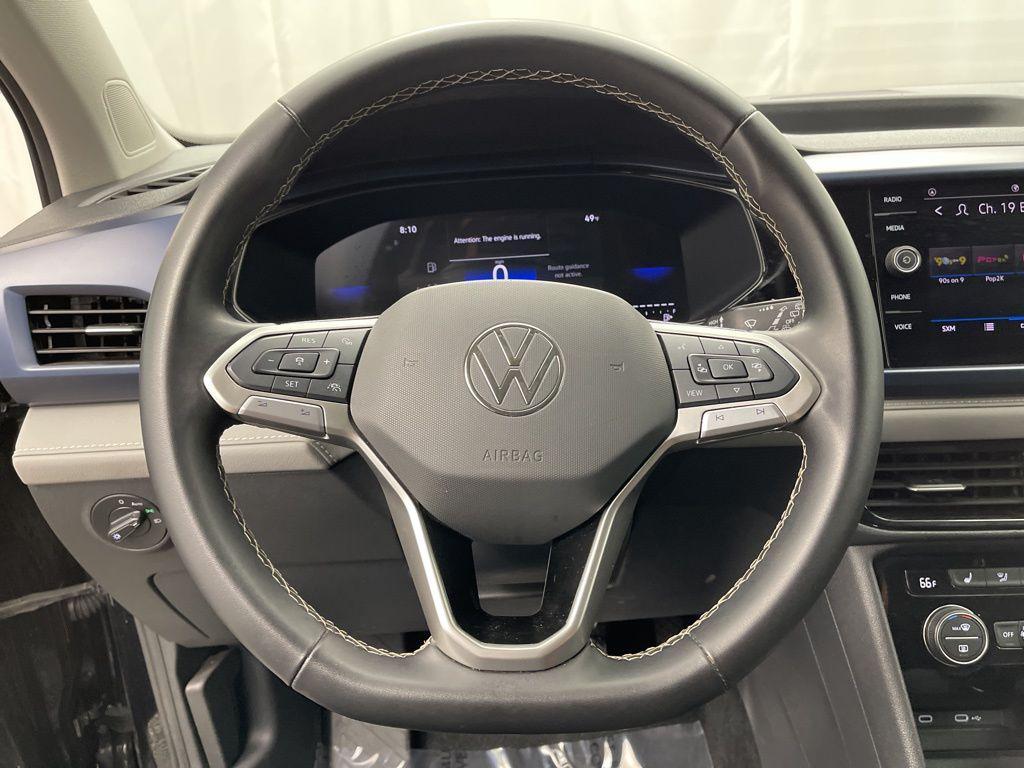 used 2024 Volkswagen Taos car, priced at $18,695
