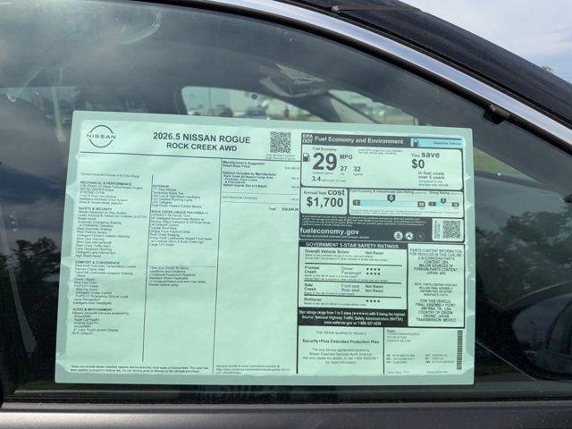 new 2026 Nissan Rogue car, priced at $30,965