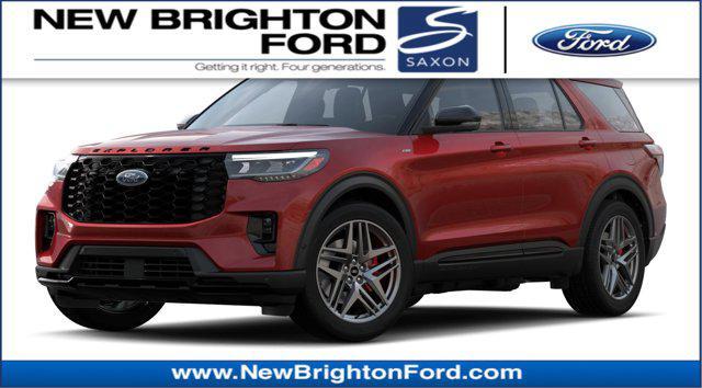 new 2025 Ford Explorer car, priced at $48,202