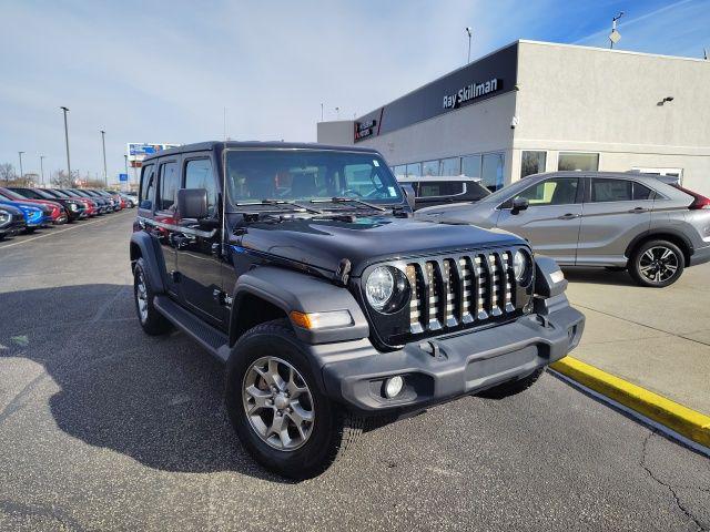 used 2020 Jeep Wrangler Unlimited car, priced at $20,382