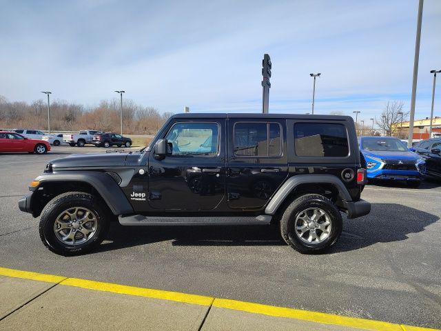 used 2020 Jeep Wrangler Unlimited car, priced at $20,382