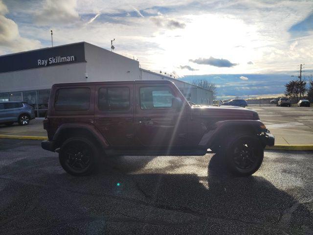 used 2021 Jeep Wrangler Unlimited car, priced at $30,618