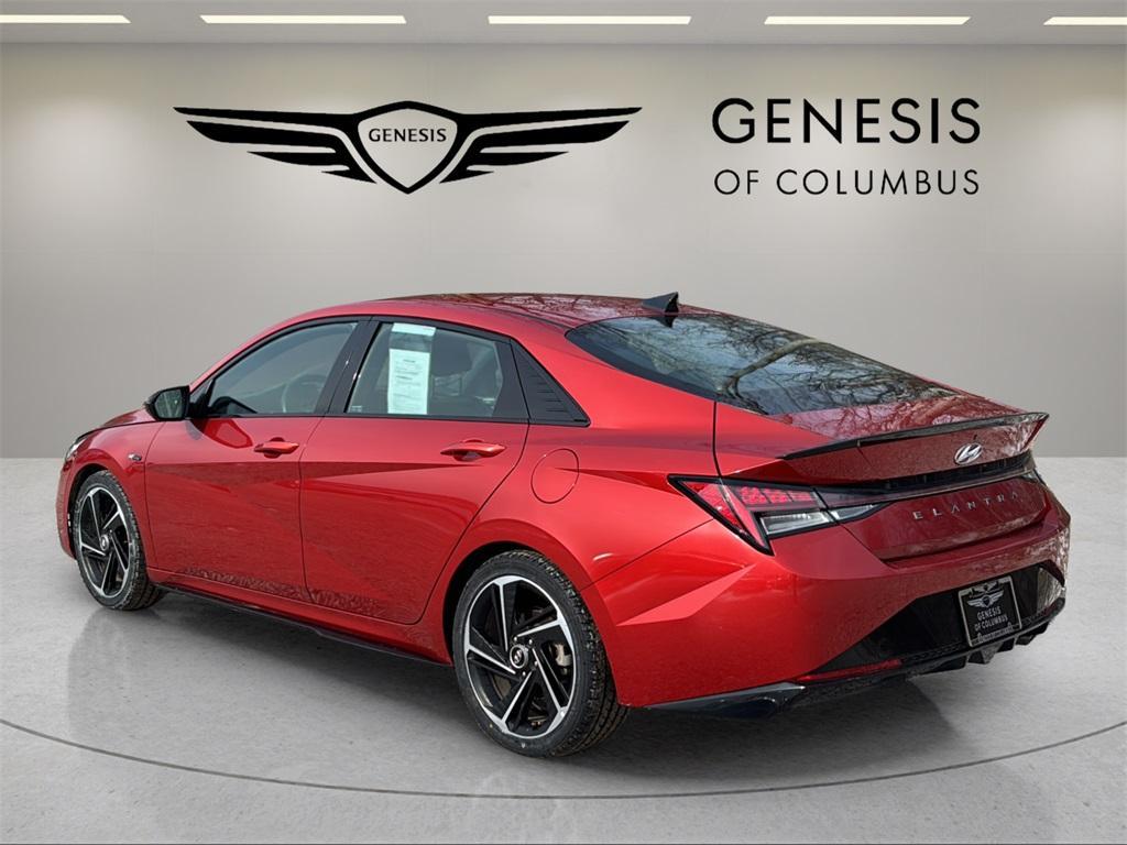 used 2022 Hyundai Elantra car, priced at $18,000