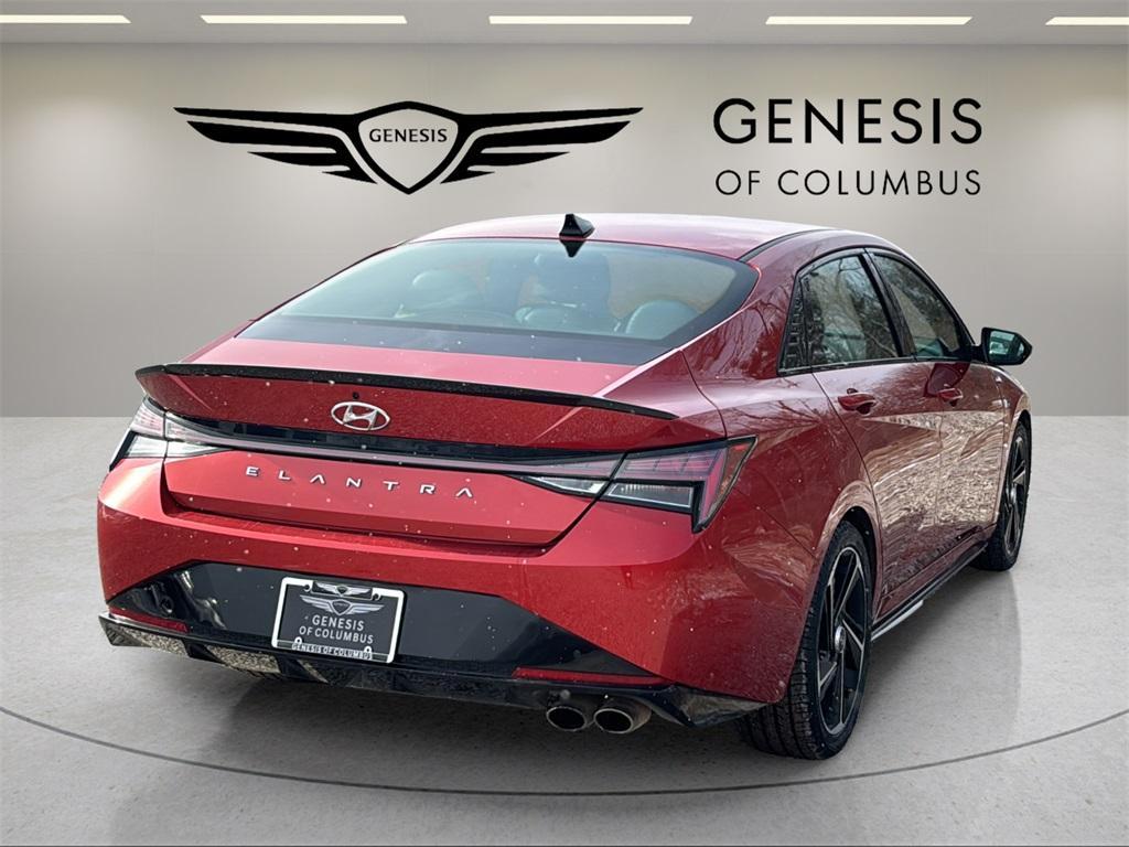 used 2022 Hyundai Elantra car, priced at $18,000