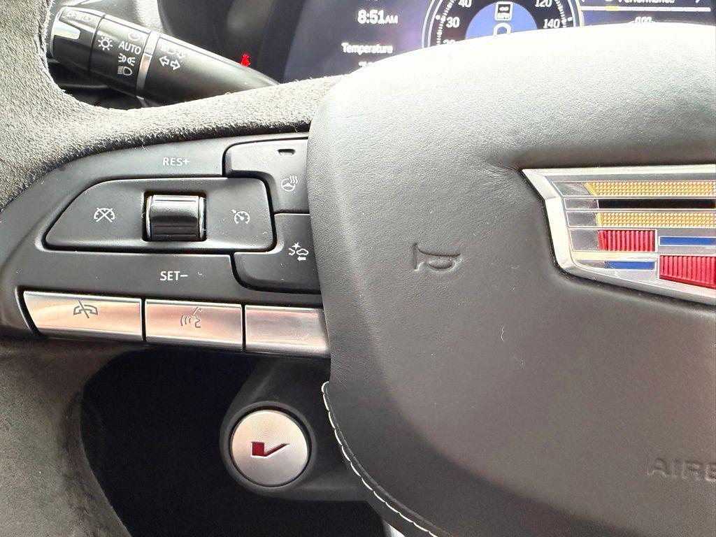 used 2023 Cadillac CT4-V car, priced at $61,347