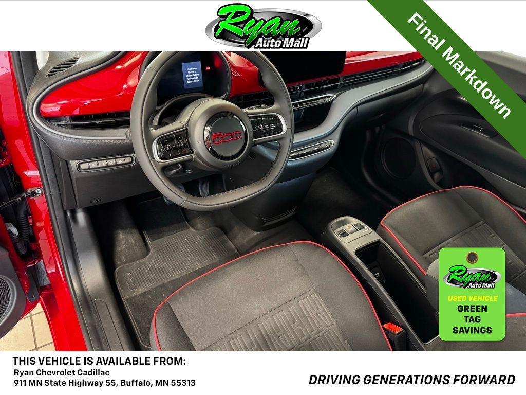 used 2024 FIAT 500e car, priced at $17,596