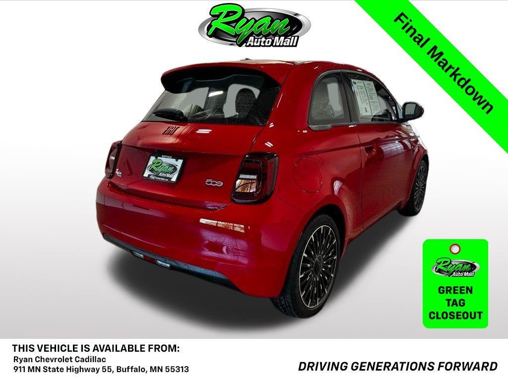 used 2024 FIAT 500e car, priced at $17,476