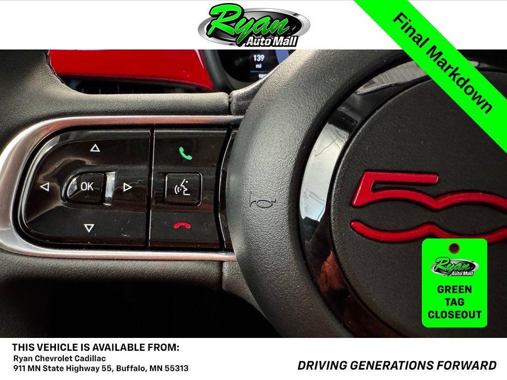 used 2024 FIAT 500e car, priced at $17,476