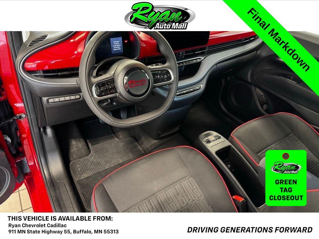 used 2024 FIAT 500e car, priced at $17,476