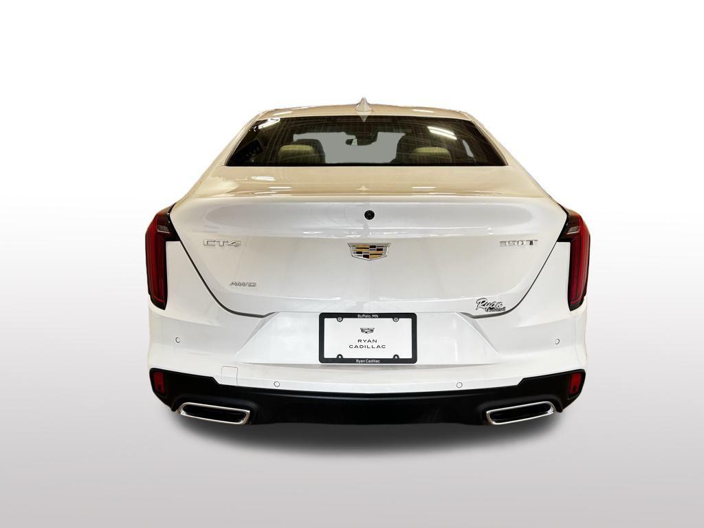 new 2025 Cadillac CT4 car, priced at $47,765
