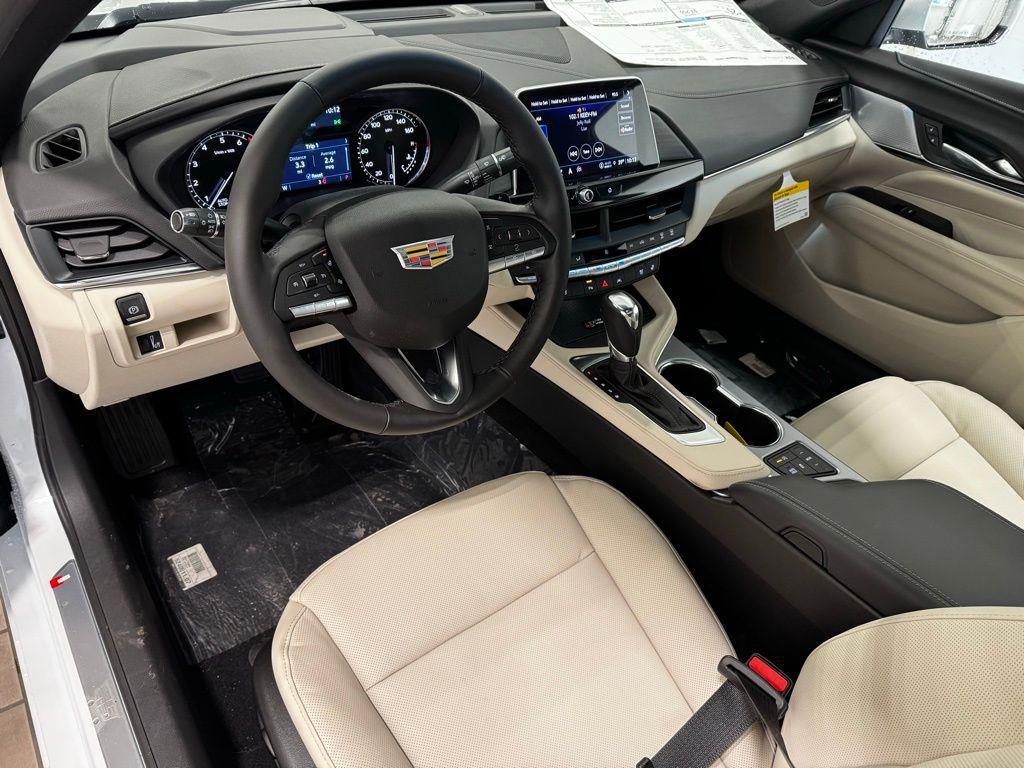 new 2025 Cadillac CT4 car, priced at $47,765