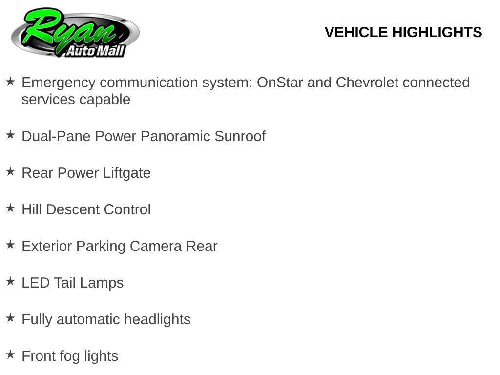 new 2026 Chevrolet Tahoe car, priced at $81,970