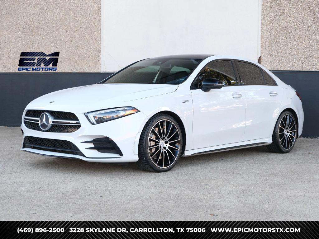 used 2021 Mercedes-Benz AMG A 35 car, priced at $29,990