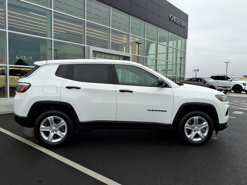 used 2023 Jeep Compass car, priced at $20,657