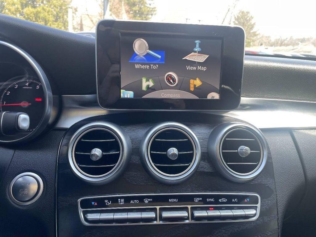 used 2017 Mercedes-Benz C-Class car, priced at $10,000