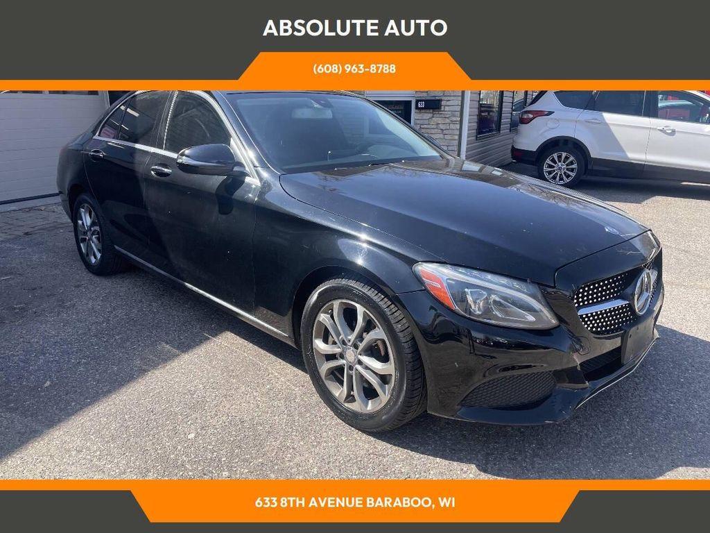 used 2017 Mercedes-Benz C-Class car, priced at $10,000