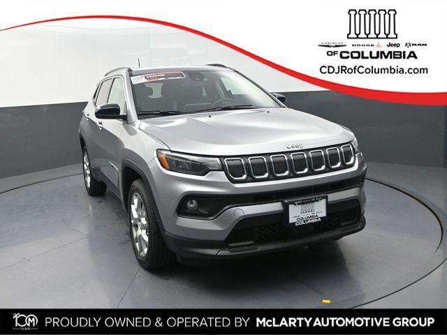used 2022 Jeep Compass car, priced at $22,200