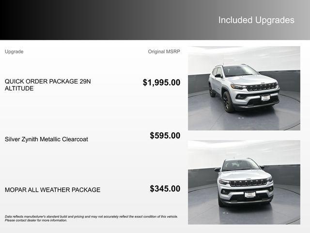 new 2026 Jeep Compass car, priced at $27,515