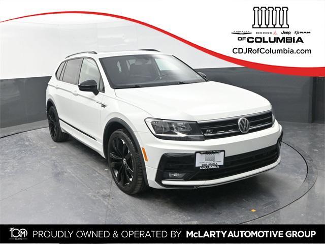 used 2021 Volkswagen Tiguan car, priced at $14,000