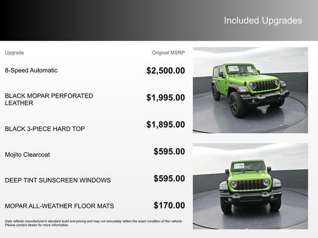 new 2026 Jeep Wrangler car, priced at $37,324
