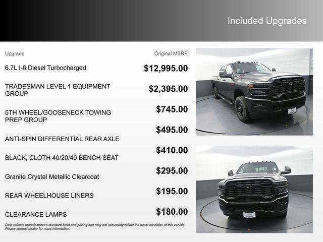 new 2026 Ram 2500 car, priced at $61,295