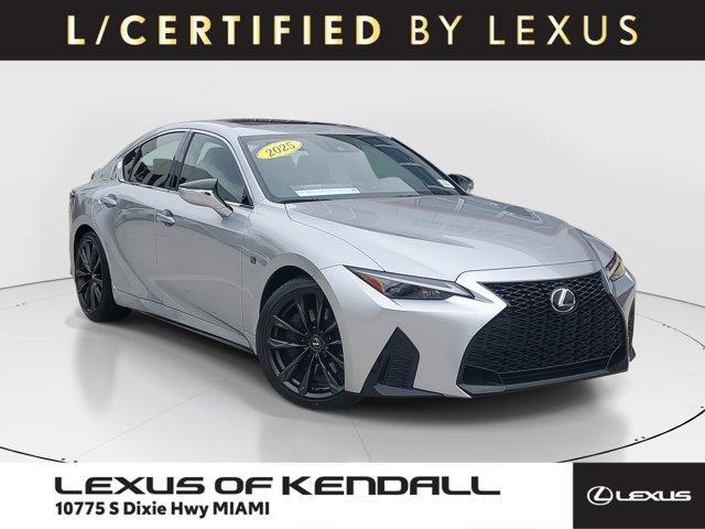 used 2025 Lexus IS 350 car, priced at $39,475