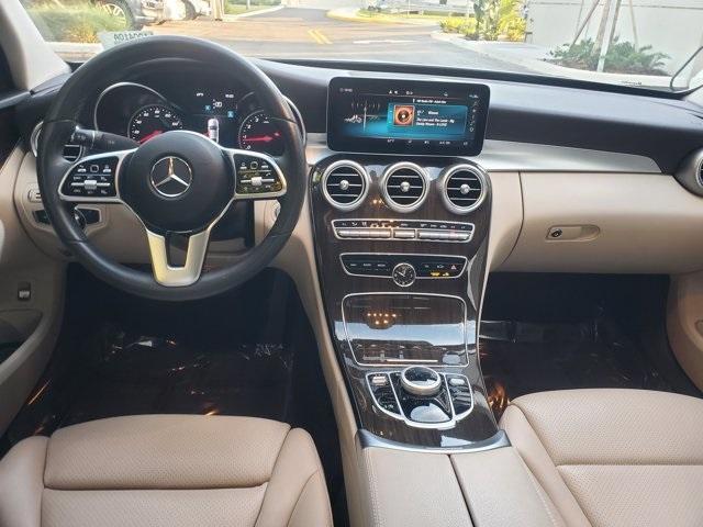 used 2019 Mercedes-Benz C-Class car, priced at $23,400