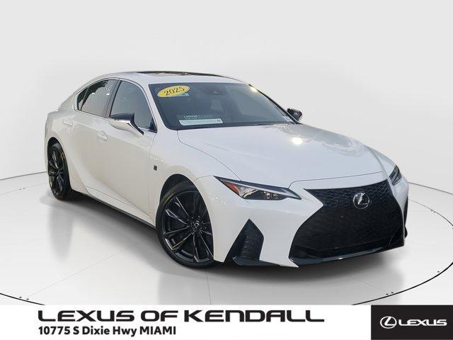 used 2025 Lexus IS 350 car, priced at $41,304