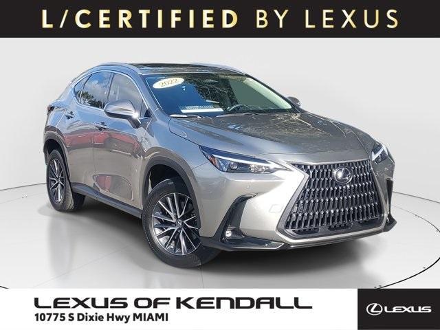 used 2022 Lexus NX 250 car, priced at $37,854