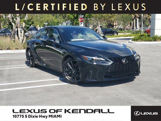 used 2025 Lexus IS 350 car, priced at $43,836