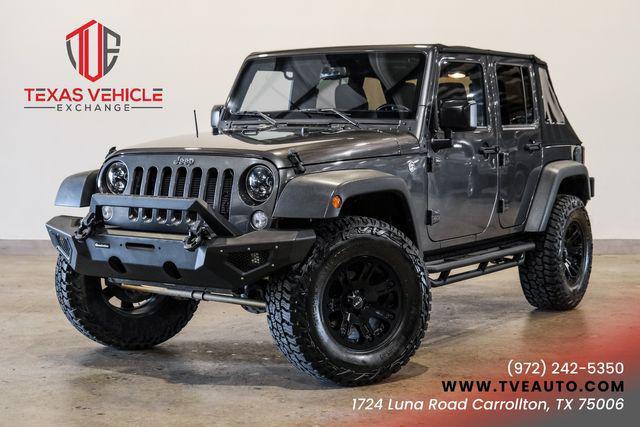 used 2017 Jeep Wrangler Unlimited car, priced at $19,900
