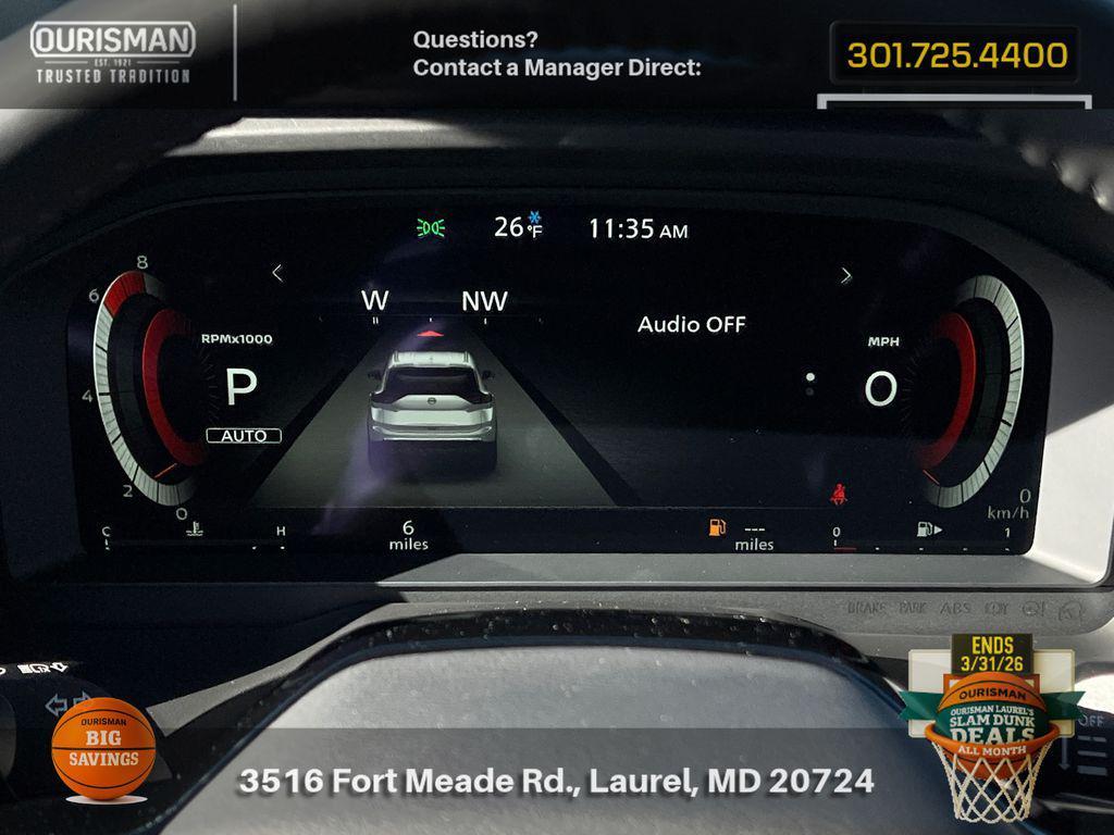new 2026 Nissan Rogue car, priced at $37,960