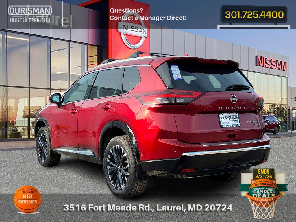 new 2026 Nissan Rogue car, priced at $38,366